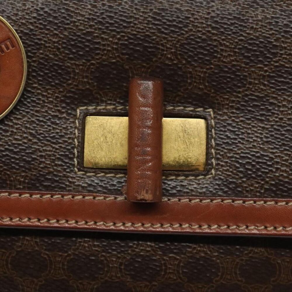 Céline Macadam Brown Canvas Handbag (Pre-Owned) - Picture 12 of 16